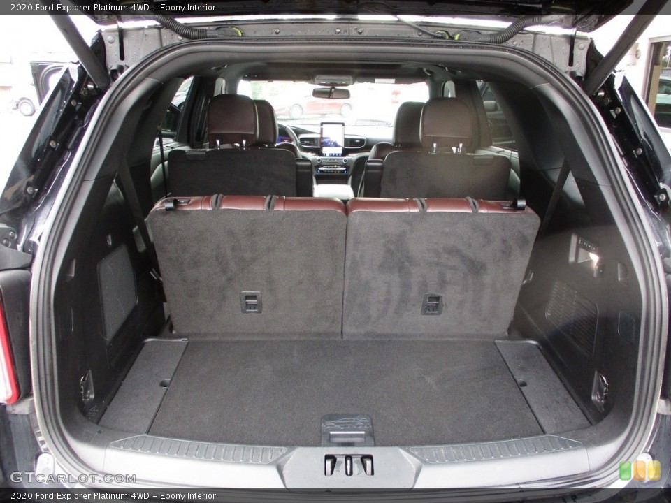 Ebony Interior Trunk for the 2020 Ford Explorer Platinum 4WD #139380306