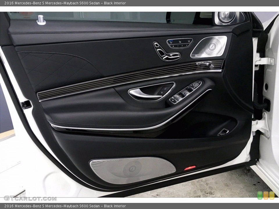 Black Interior Door Panel for the 2016 Mercedes-Benz S Mercedes-Maybach S600 Sedan #139381589