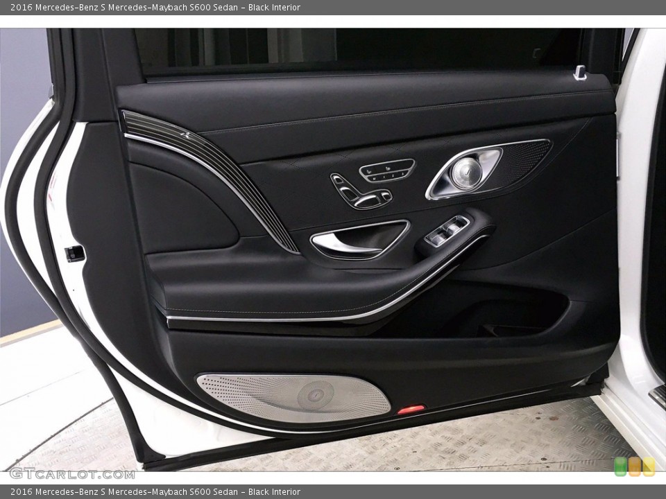 Black Interior Door Panel for the 2016 Mercedes-Benz S Mercedes-Maybach S600 Sedan #139381613