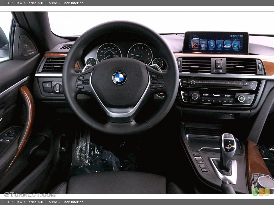 Black Interior Dashboard for the 2017 BMW 4 Series 440i Coupe #139383175