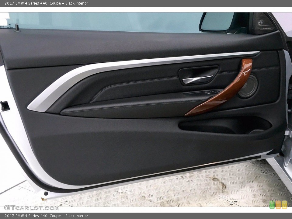 Black Interior Door Panel for the 2017 BMW 4 Series 440i Coupe #139383628