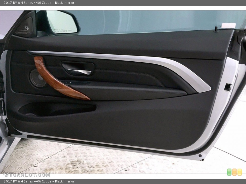 Black Interior Door Panel for the 2017 BMW 4 Series 440i Coupe #139383649