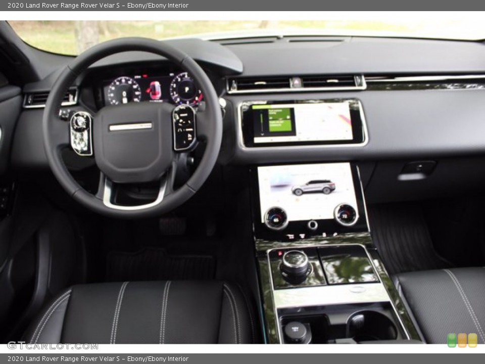 Ebony/Ebony Interior Dashboard for the 2020 Land Rover Range Rover Velar S #139391020
