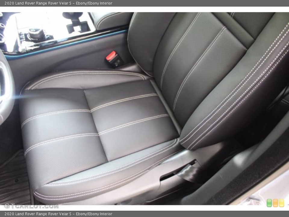 Ebony/Ebony Interior Front Seat for the 2020 Land Rover Range Rover Velar S #139391278