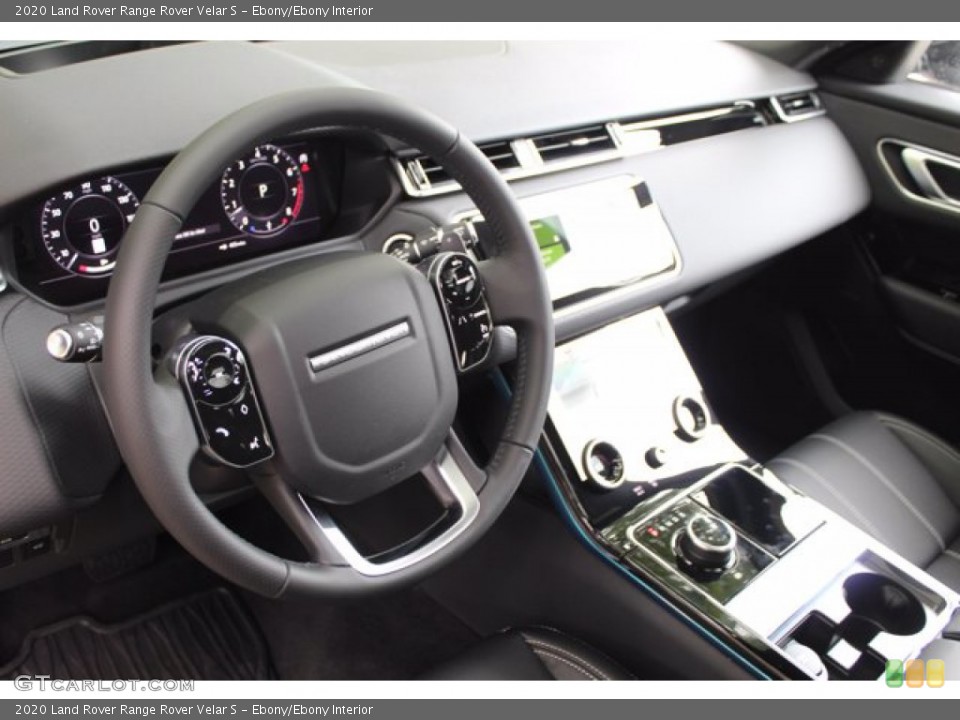 Ebony/Ebony Interior Dashboard for the 2020 Land Rover Range Rover Velar S #139391311