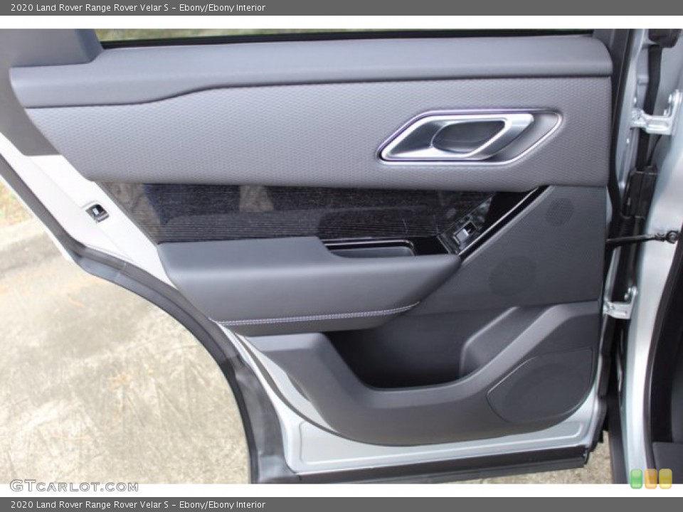 Ebony/Ebony Interior Door Panel for the 2020 Land Rover Range Rover Velar S #139391470