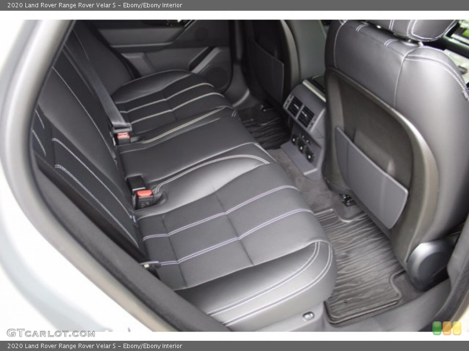 Ebony/Ebony Interior Rear Seat for the 2020 Land Rover Range Rover Velar S #139391551