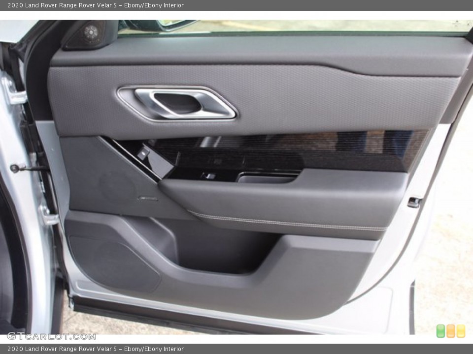 Ebony/Ebony Interior Door Panel for the 2020 Land Rover Range Rover Velar S #139391569