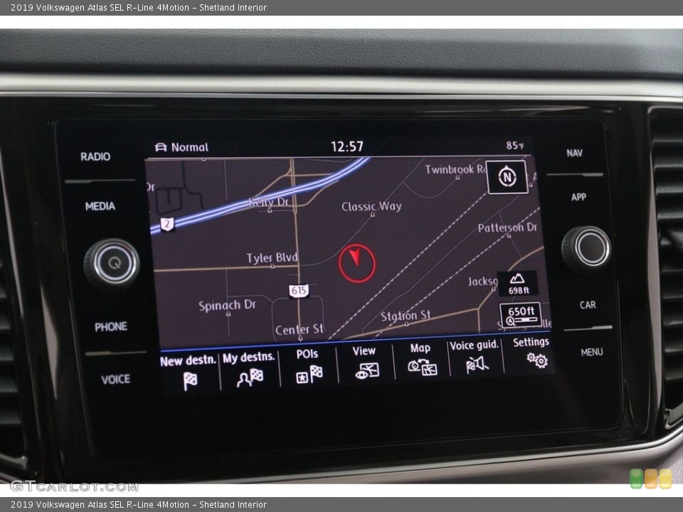 Shetland Interior Navigation for the 2019 Volkswagen Atlas SEL R-Line 4Motion #139394604