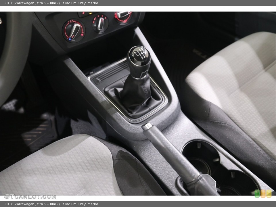 Black/Palladium Gray Interior Transmission for the 2018 Volkswagen Jetta S #139395090