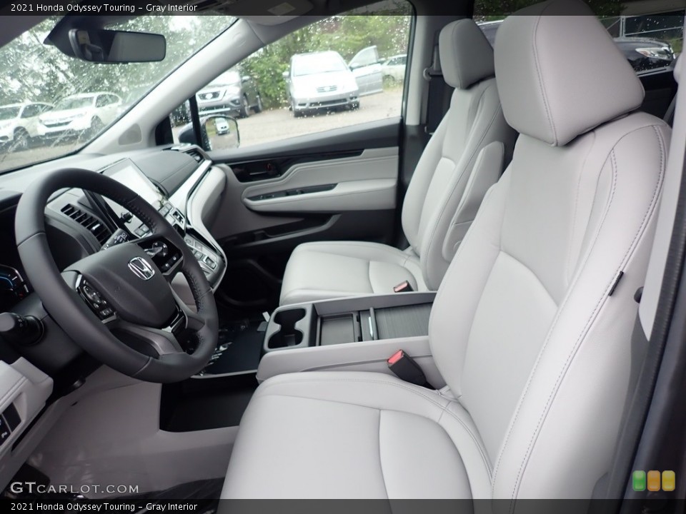 Gray Interior Front Seat for the 2021 Honda Odyssey Touring #139395948