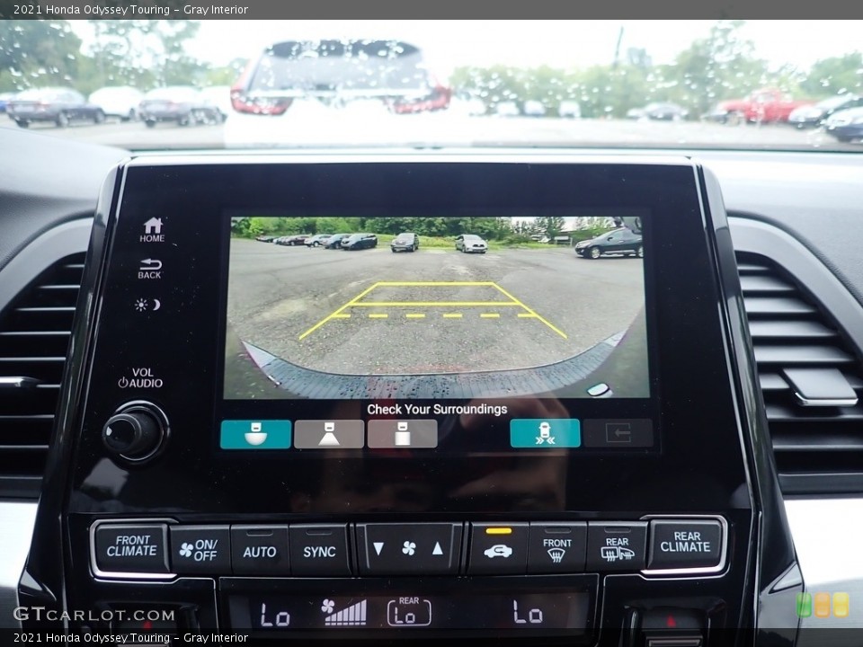 Gray Interior Controls for the 2021 Honda Odyssey Touring #139396107