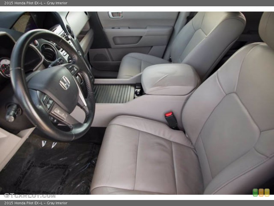 Gray Interior Front Seat for the 2015 Honda Pilot EX-L #139399764
