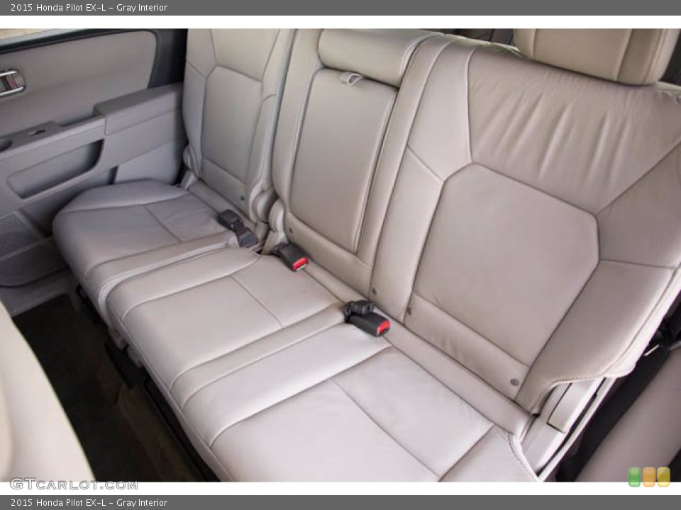Gray Interior Rear Seat for the 2015 Honda Pilot EX-L #139400115