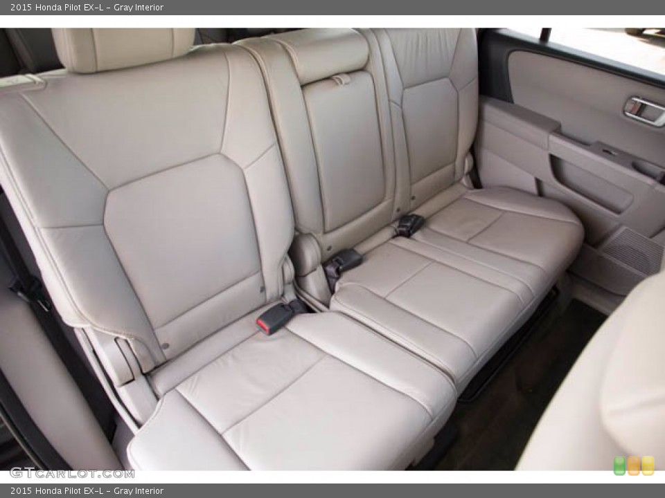 Gray Interior Rear Seat for the 2015 Honda Pilot EX-L #139400182
