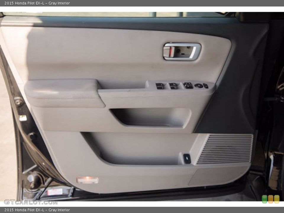 Gray Interior Door Panel for the 2015 Honda Pilot EX-L #139400301