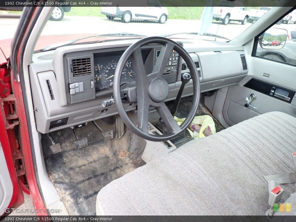 Gray 1992 Chevrolet C/K Interiors