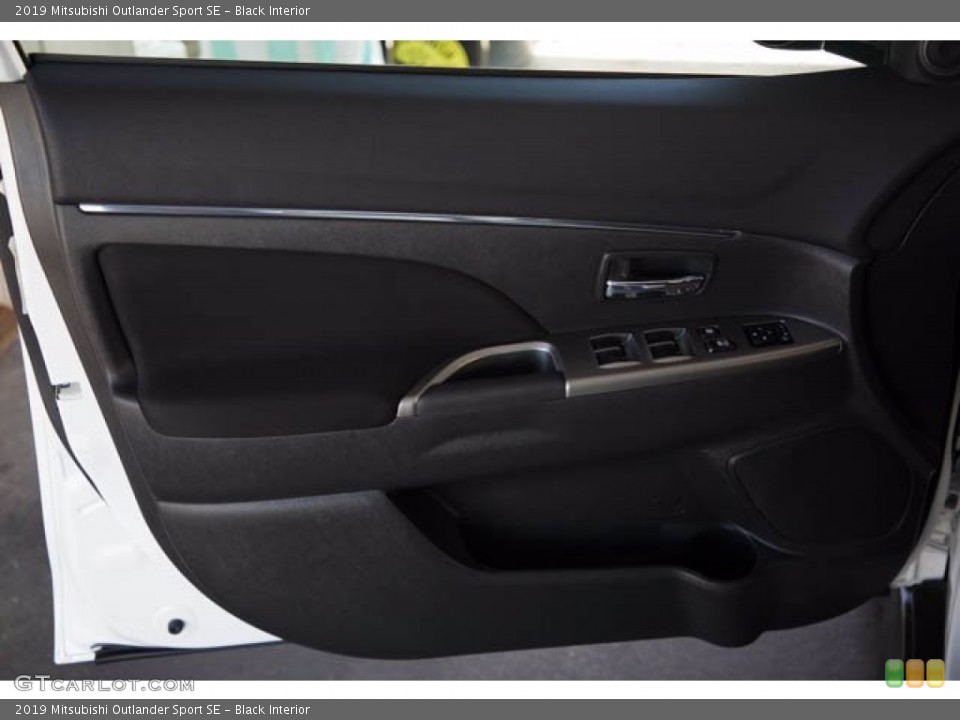 Black Interior Door Panel for the 2019 Mitsubishi Outlander Sport SE #139401687