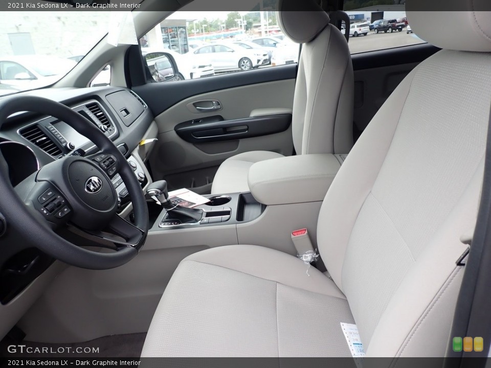 Dark Graphite Interior Front Seat for the 2021 Kia Sedona LX #139403199
