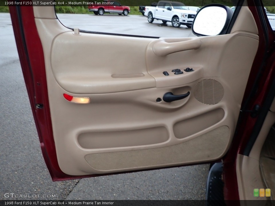 Medium Prairie Tan Interior Door Panel for the 1998 Ford F150 XLT SuperCab 4x4 #139403250