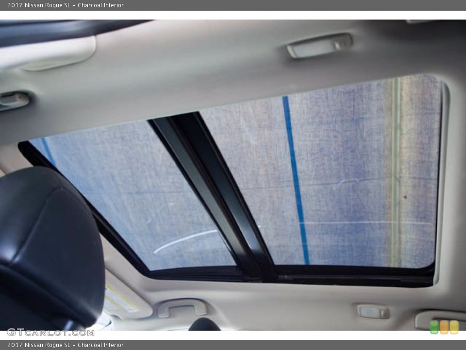 Charcoal Interior Sunroof for the 2017 Nissan Rogue SL #139403628