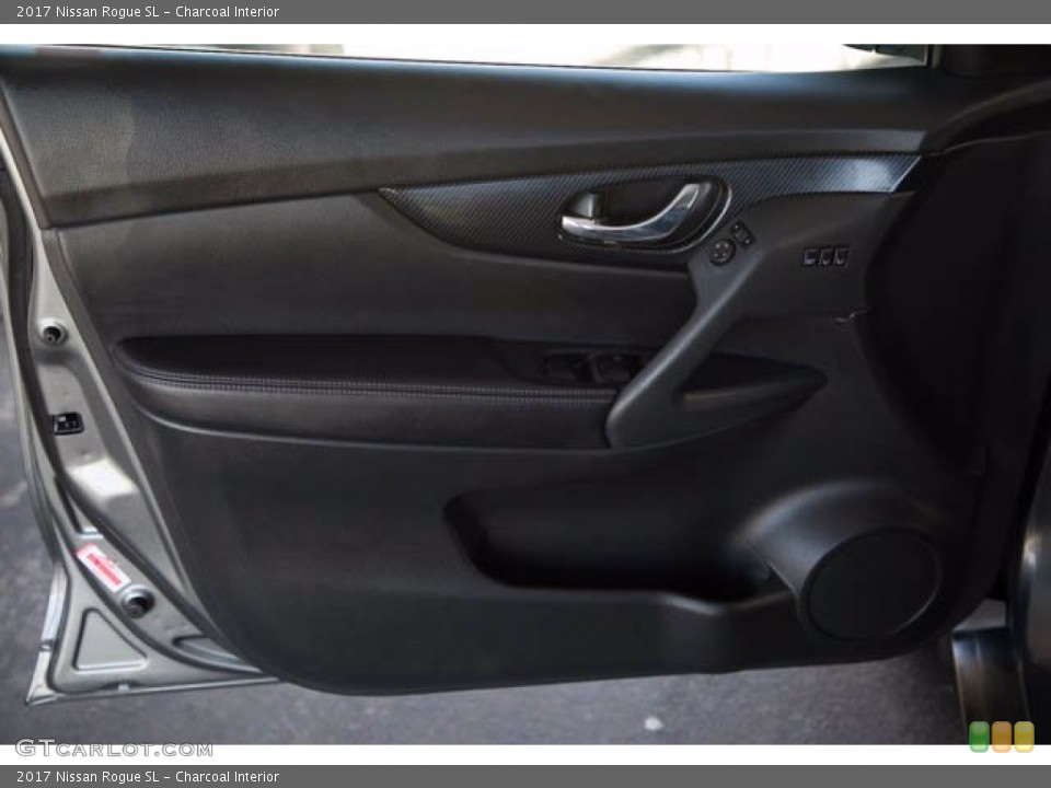 Charcoal Interior Door Panel for the 2017 Nissan Rogue SL #139403787