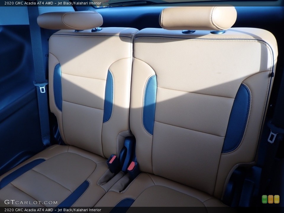 Jet Black/Kalahari Interior Rear Seat for the 2020 GMC Acadia AT4 AWD #139404540