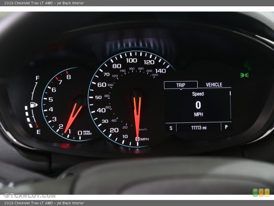 Jet Black Interior Gauges for the 2019 Chevrolet Trax LT AWD #139407293
