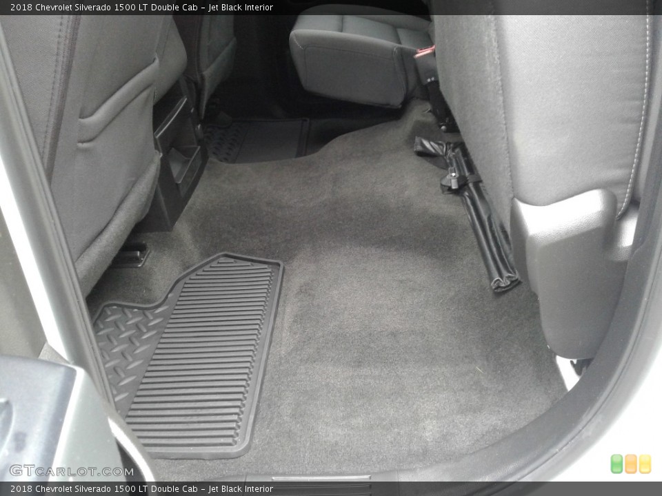 Jet Black Interior Rear Seat for the 2018 Chevrolet Silverado 1500 LT Double Cab #139409264