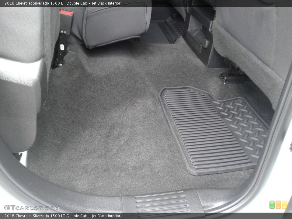 Jet Black Interior Rear Seat for the 2018 Chevrolet Silverado 1500 LT Double Cab #139409315