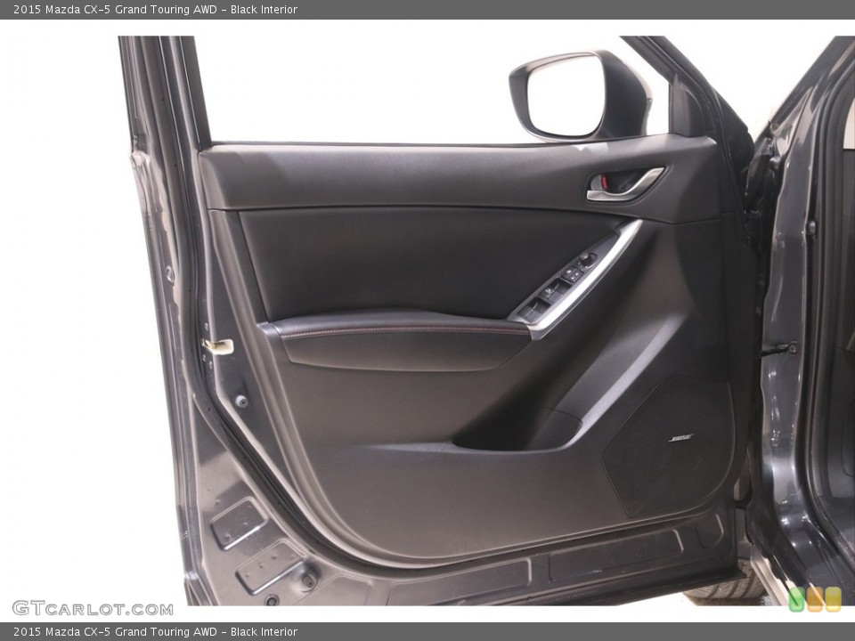 Black Interior Door Panel for the 2015 Mazda CX-5 Grand Touring AWD #139411055