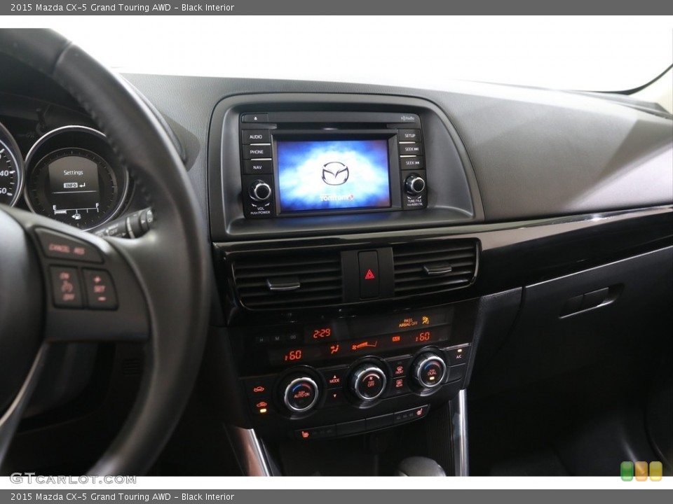 Black Interior Controls for the 2015 Mazda CX-5 Grand Touring AWD #139411142