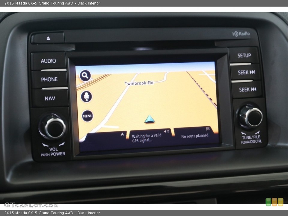 Black Interior Navigation for the 2015 Mazda CX-5 Grand Touring AWD #139411163