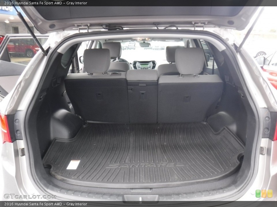 Gray Interior Trunk for the 2016 Hyundai Santa Fe Sport AWD #139411631