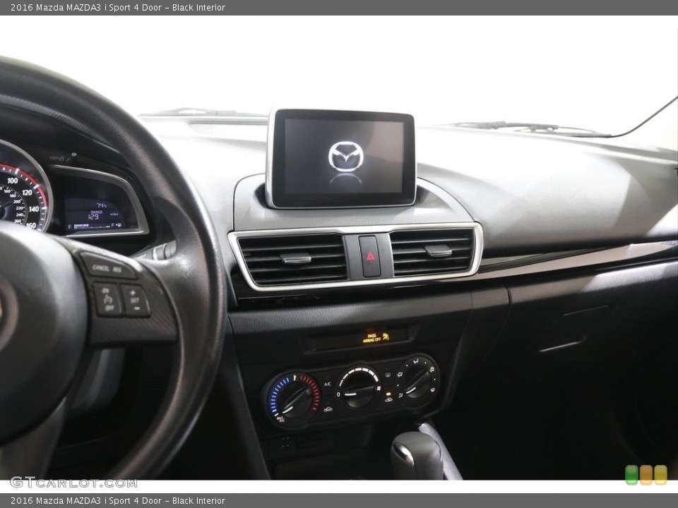 Black Interior Dashboard for the 2016 Mazda MAZDA3 i Sport 4 Door #139411877