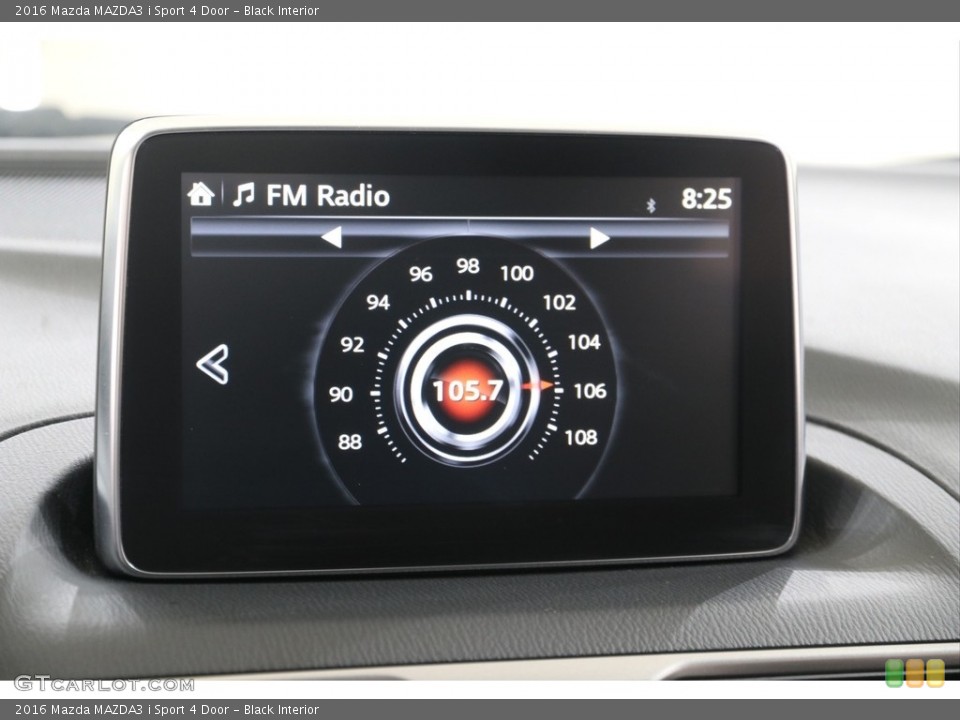 Black Interior Controls for the 2016 Mazda MAZDA3 i Sport 4 Door #139411919