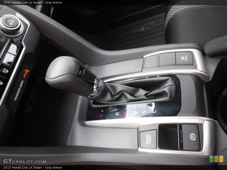 Gray Interior Transmission for the 2017 Honda Civic LX Sedan #139414064