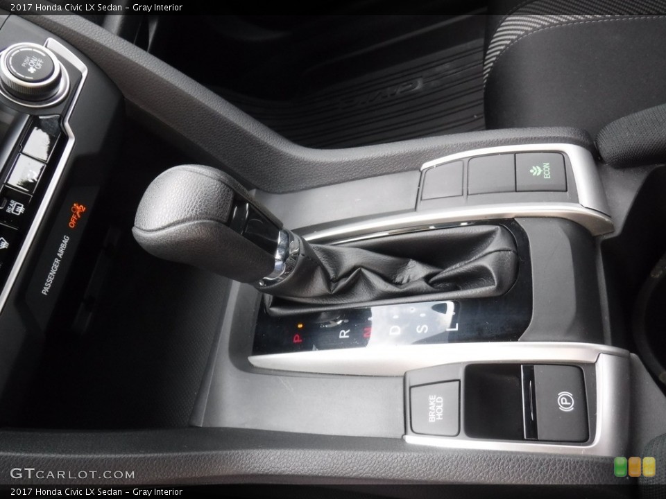 Gray Interior Transmission for the 2017 Honda Civic LX Sedan #139414064