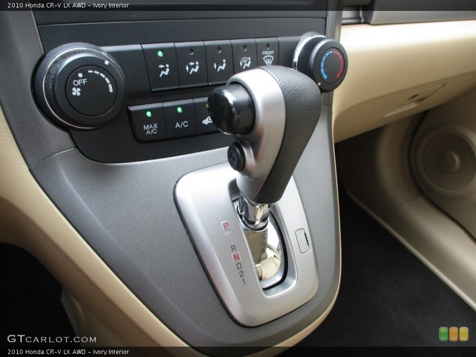 Ivory Interior Transmission for the 2010 Honda CR-V LX AWD #139416281