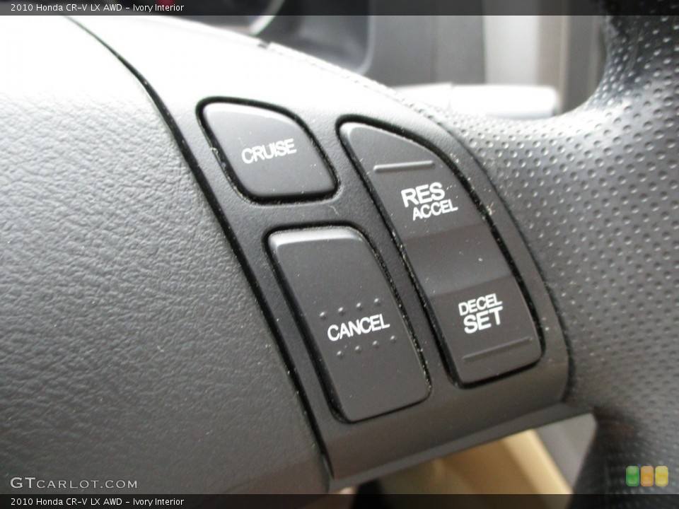 Ivory Interior Steering Wheel for the 2010 Honda CR-V LX AWD #139416308