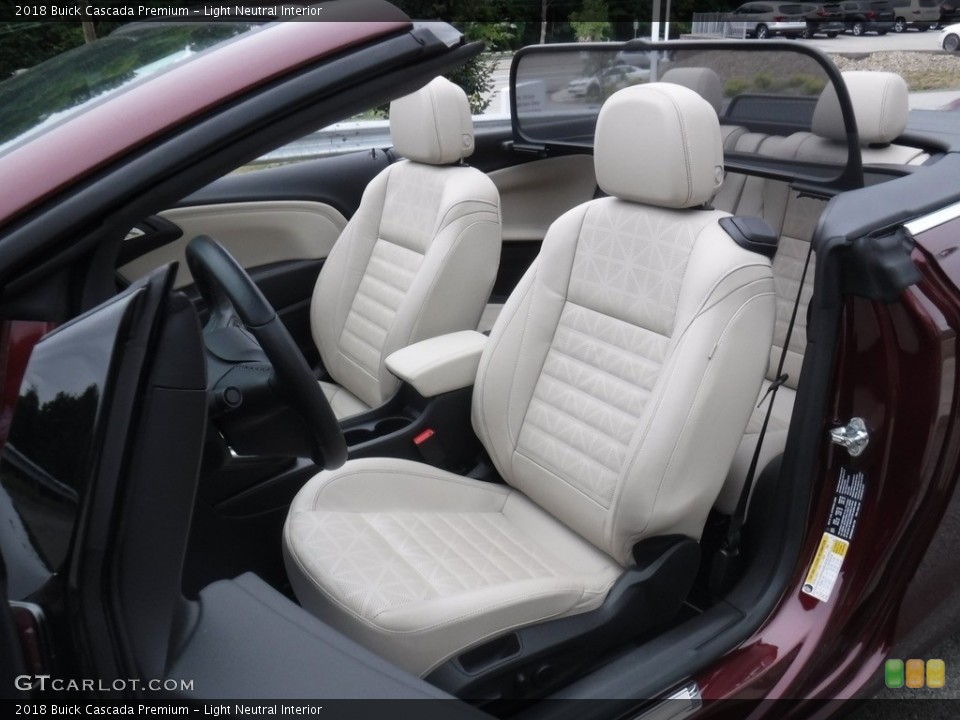 Light Neutral 2018 Buick Cascada Interiors
