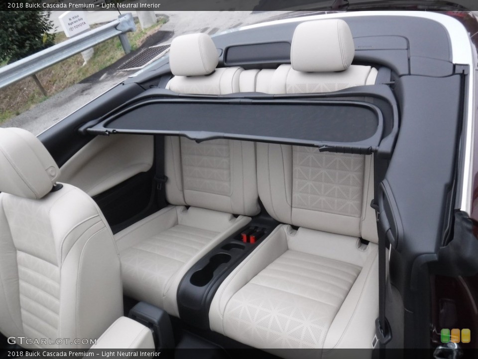 Light Neutral Interior Rear Seat for the 2018 Buick Cascada Premium #139416905
