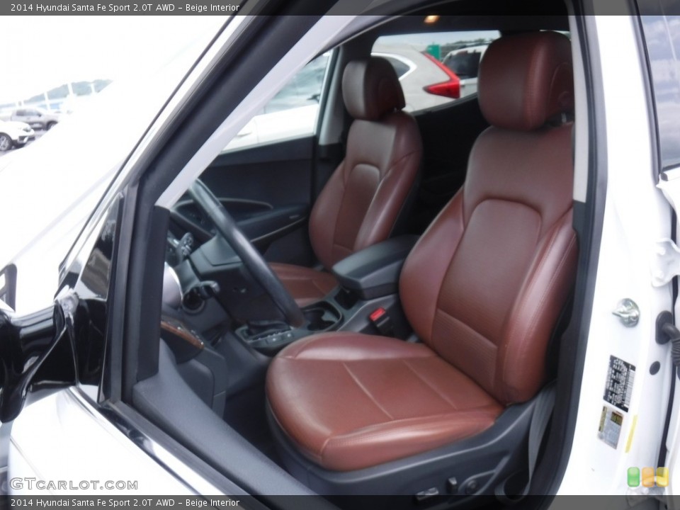Beige Interior Photo for the 2014 Hyundai Santa Fe Sport 2.0T AWD #139418168