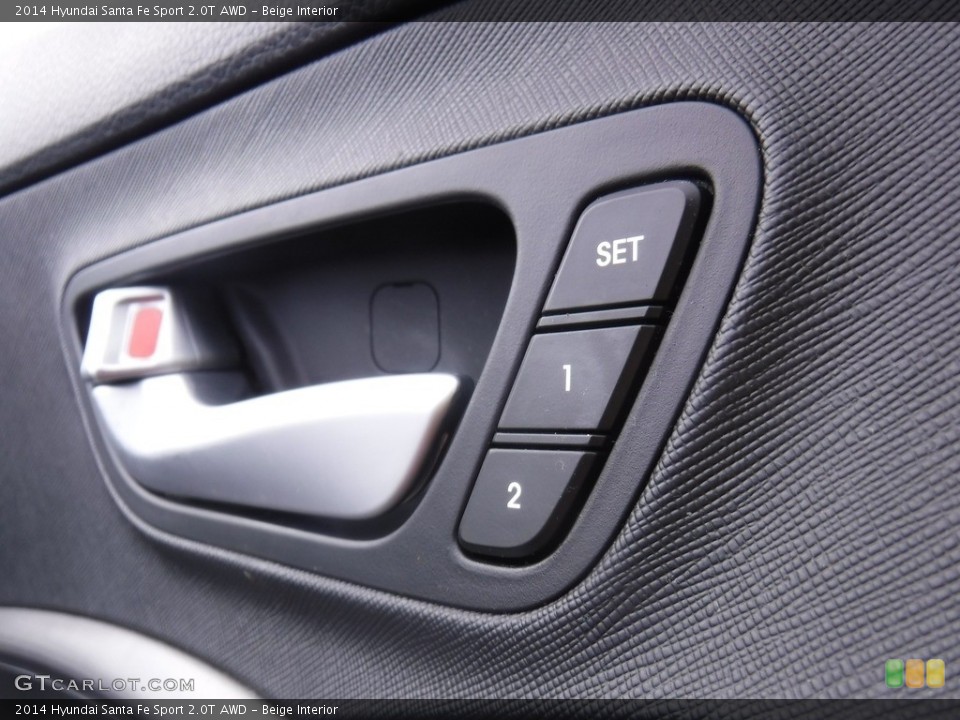 Beige Interior Door Panel for the 2014 Hyundai Santa Fe Sport 2.0T AWD #139418246