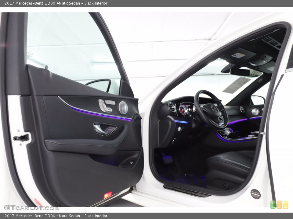 Black Interior Photo for the 2017 Mercedes-Benz E 300 4Matic Sedan #139420612