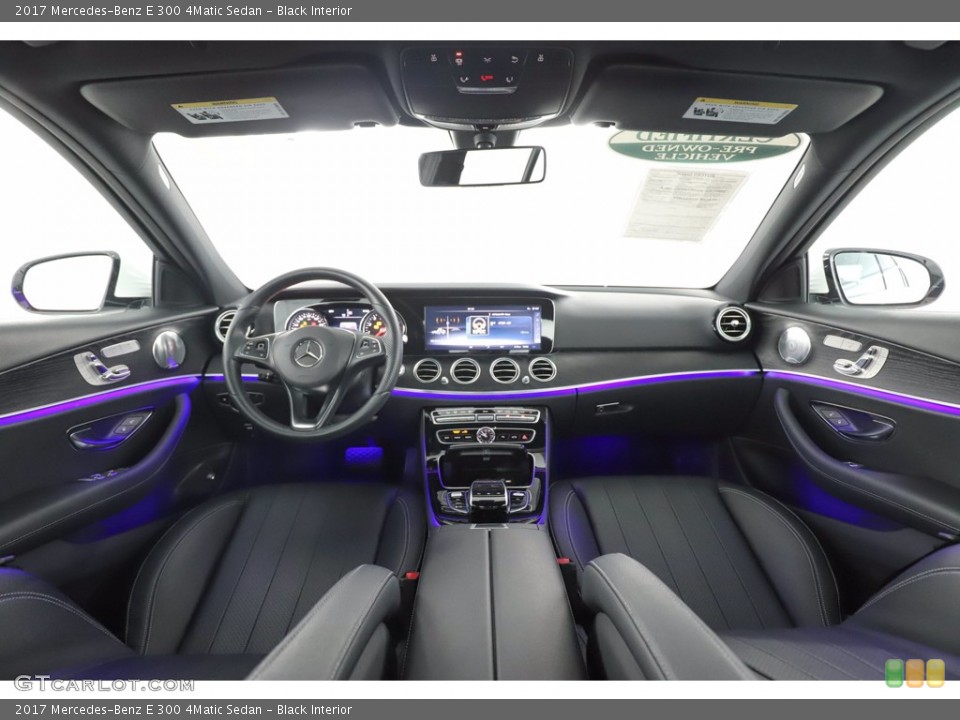 Black 2017 Mercedes-Benz E Interiors