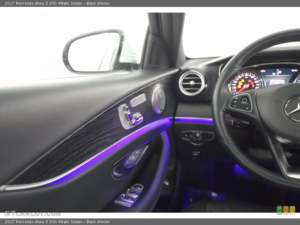 Black Interior Photo for the 2017 Mercedes-Benz E 300 4Matic Sedan #139420706