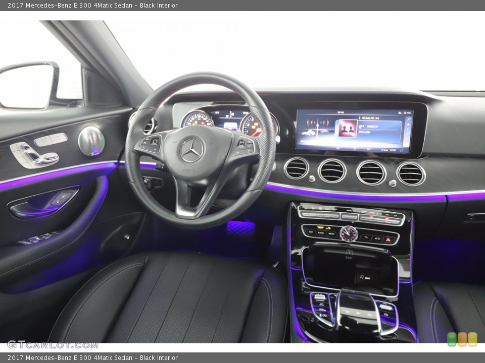 Black Interior Dashboard for the 2017 Mercedes-Benz E 300 4Matic Sedan #139420757