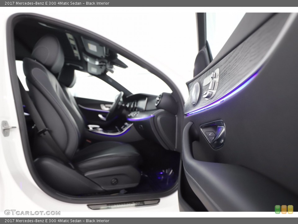 Black Interior Photo for the 2017 Mercedes-Benz E 300 4Matic Sedan #139420829