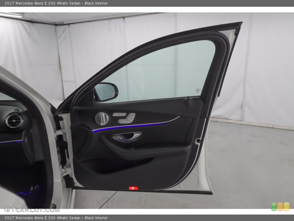 Black Interior Door Panel for the 2017 Mercedes-Benz E 300 4Matic Sedan #139420865